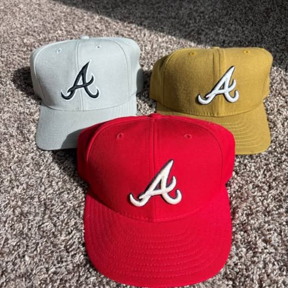 New Era 59FIFTY Atlanta Braves Baseball Caps
